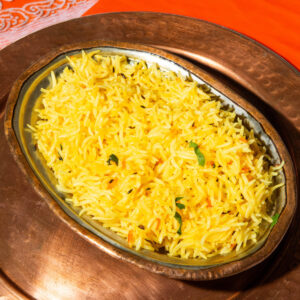 Byriani di riso basmati (risotti)